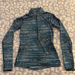 Nike long sleeved half zip